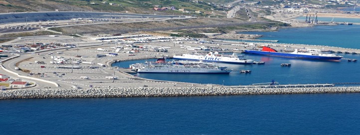 VOIES D’ACCÈS À L’EXTENSION DU PORT PASSAGERS ET ROULIER